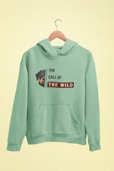 rottweiler the call of the wild unisex hoodie mint green